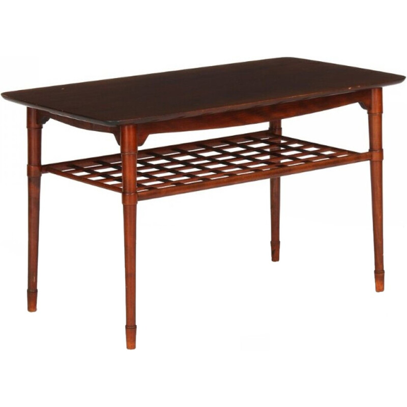 Table vintage avec structure en hêtre - 1960