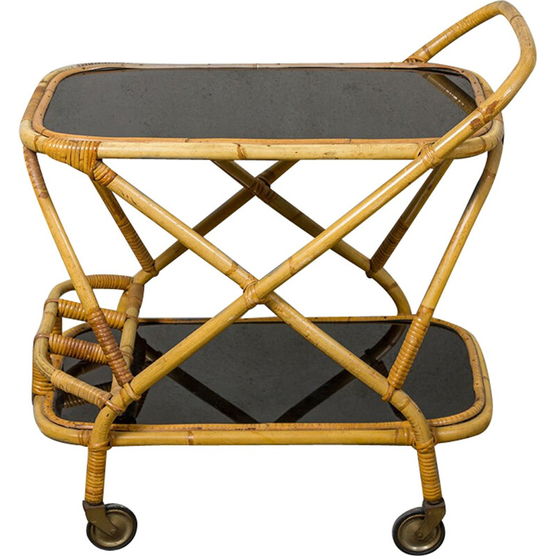 Vintage Serving Trolley from Rohé Noordwolde - 1960s 