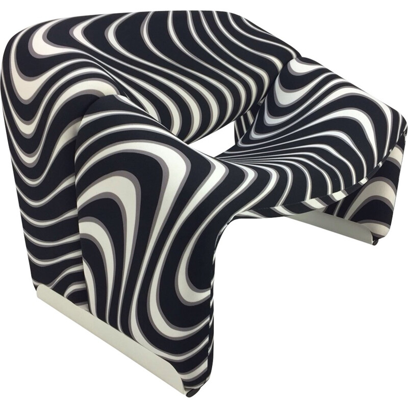 Vintage Groovy F598 Armchair by Pierre Paulin for Artifort - 1980s