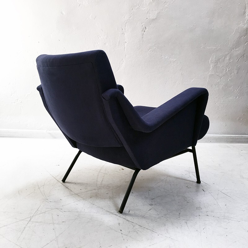 Paire de fauteuils lounge vintage par Gérard Guermonprez pour Magnani - 1950