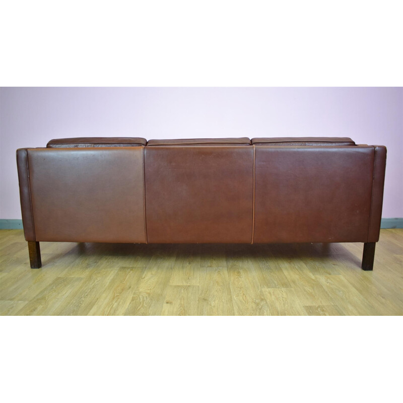 Vintage Danish 3 seat sofa by Mogens Hansen - 1970s