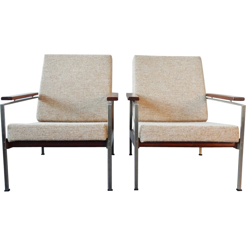 Set of two vintage Lounge Chairs by Rob Parry for Gelderland - 1960s