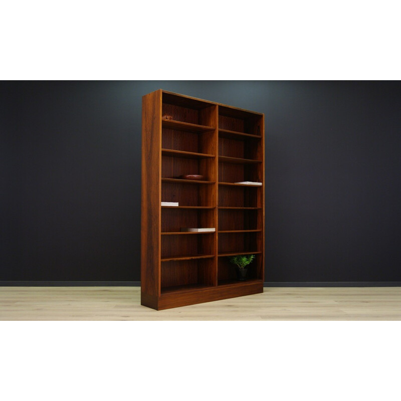 Vintage bookcase in rosewood by Poul Hundevad for Hundevad & Co - 1960s