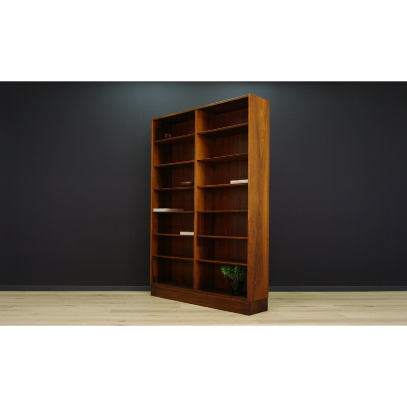 Vintage bookcase in rosewood by Poul Hundevad for Hundevad & Co - 1960s