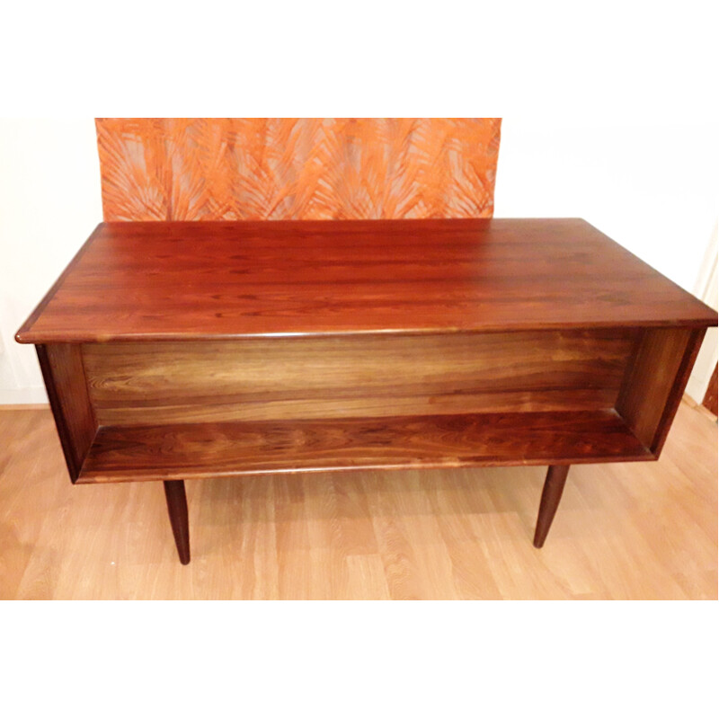 Scandinavian vintage desk in rosewood by Falster - 1960s