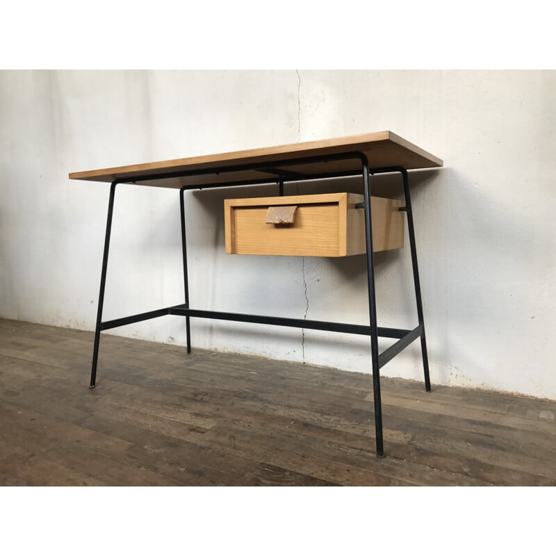 Vintage Desk by Pierre Paulin for Thonet - 1950s