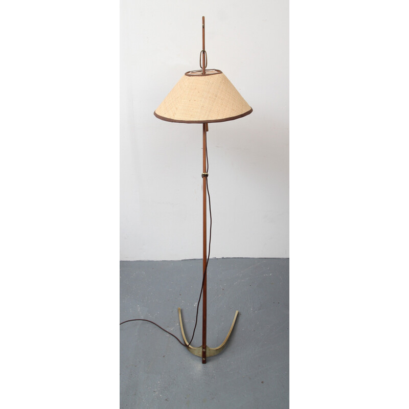 Vintage Floor lamp by J.T. Kalmar  Dornstab - 1950s