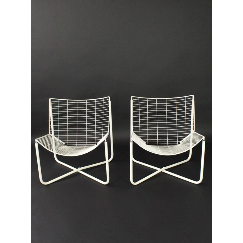Set of 2 chairs and table Järpen by Niels Gammelgaard for Ikea Sweden - 1980s