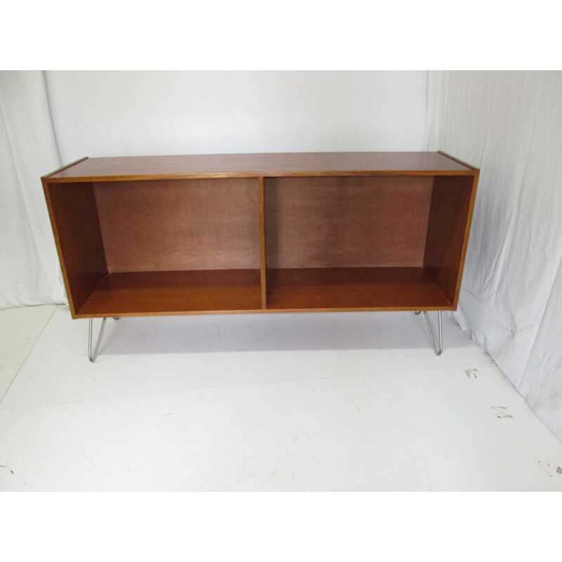 Large Vintage teak storage cabinet - 1970s