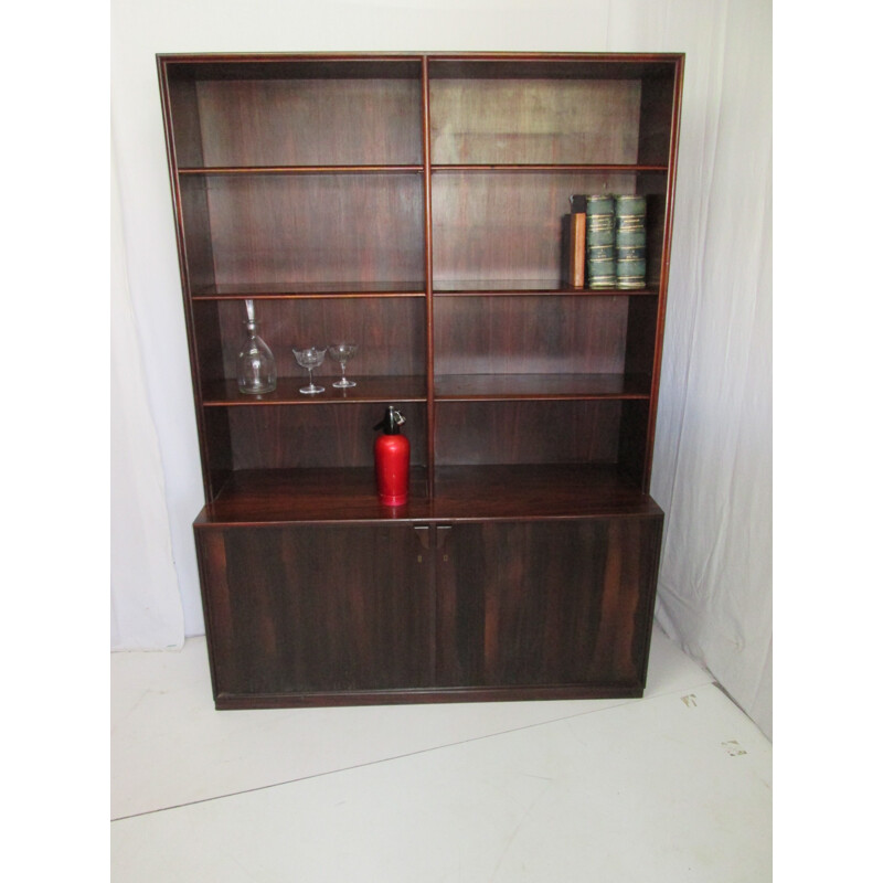 Vintage Danish rosewood bookcase - 1960s