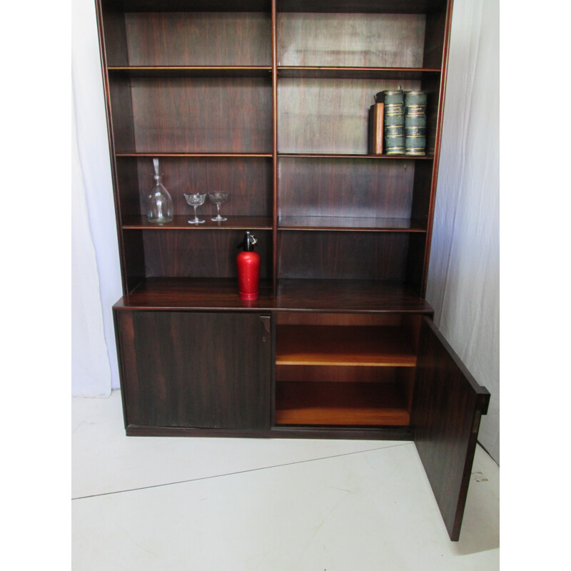 Vintage Danish rosewood bookcase - 1960s