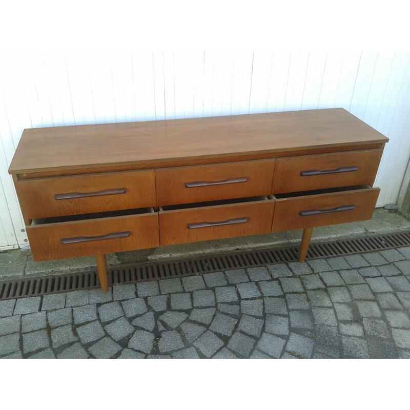 Vintage teak dresser - 1960s