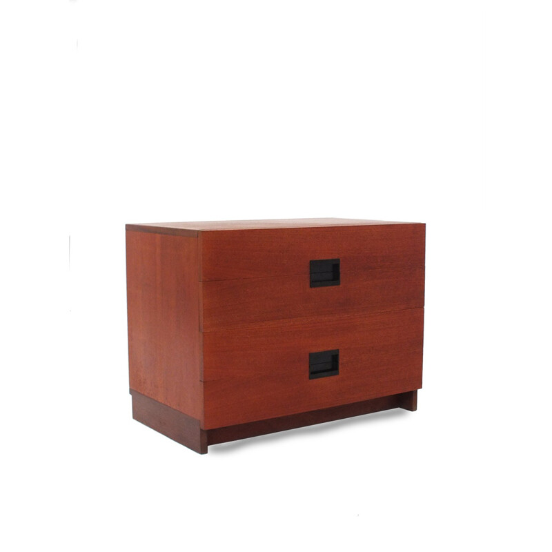 Vintage teak chest of drawers by Pastoe - 1960s