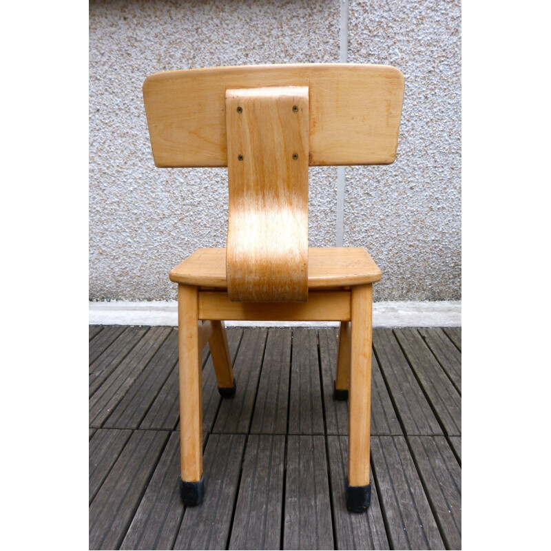 Mid century modern Dutch children’s chairs - 1960s.