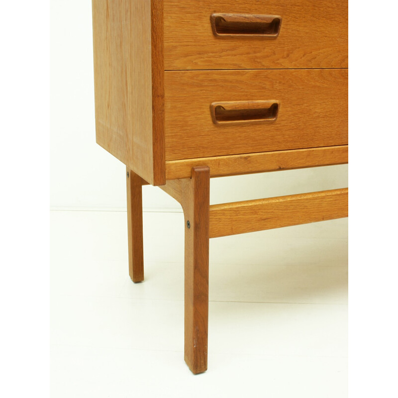 Danish Oak Wood Lady Desk Model 70 by Arne Wahl Iversen for Vinde Møbelfabrik - 1960s