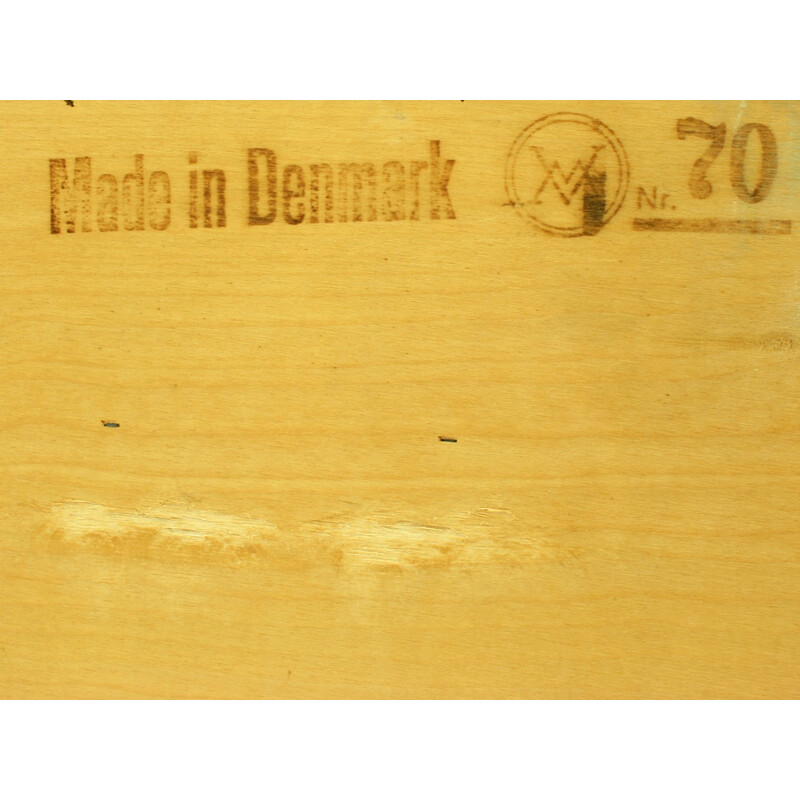 Danish Oak Wood Lady Desk Model 70 by Arne Wahl Iversen for Vinde Møbelfabrik - 1960s