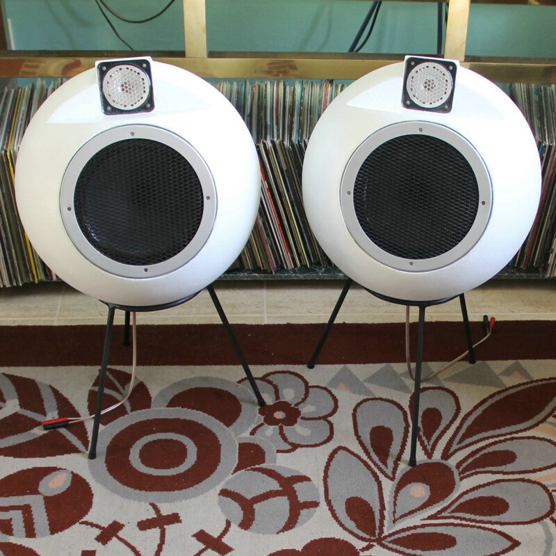 Set of 2 vintage BS 402 speakers by Elipson - 1970s