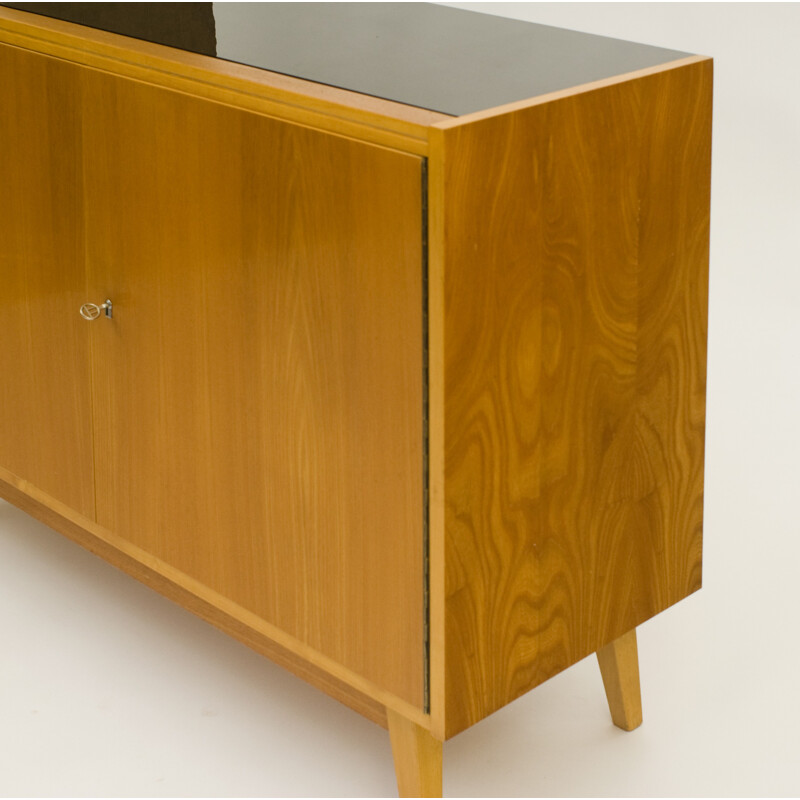 Sideboard made from opaxit and wood by Lišovský Nábytek - 1960s