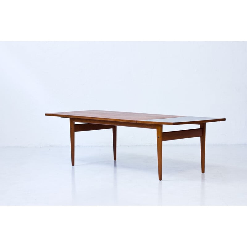 Table Basse PJ56B vintage en Teck par Grete Jalk pour P. Jeppesen - 1960