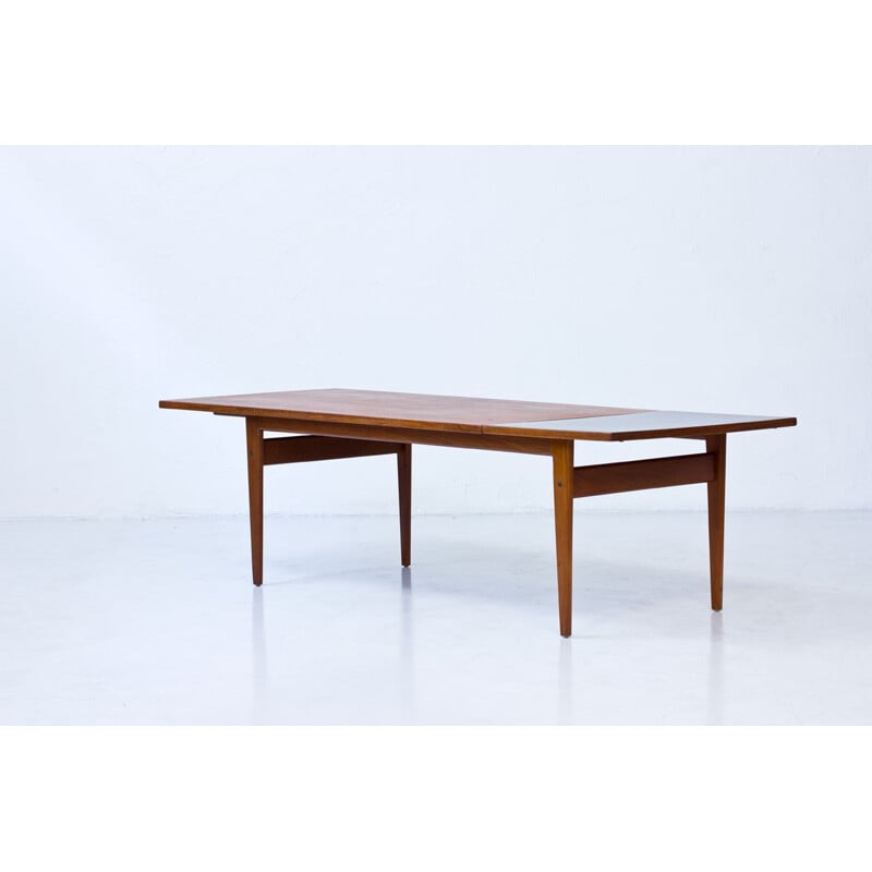 Vintage PJ56B Teak Coffee Table by Grete Jalk for P. Jeppesen - 1960s