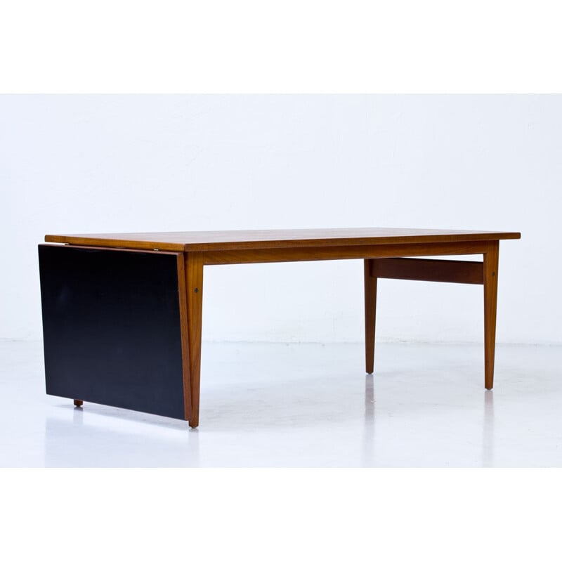 Vintage PJ56B Teak Coffee Table by Grete Jalk for P. Jeppesen - 1960s