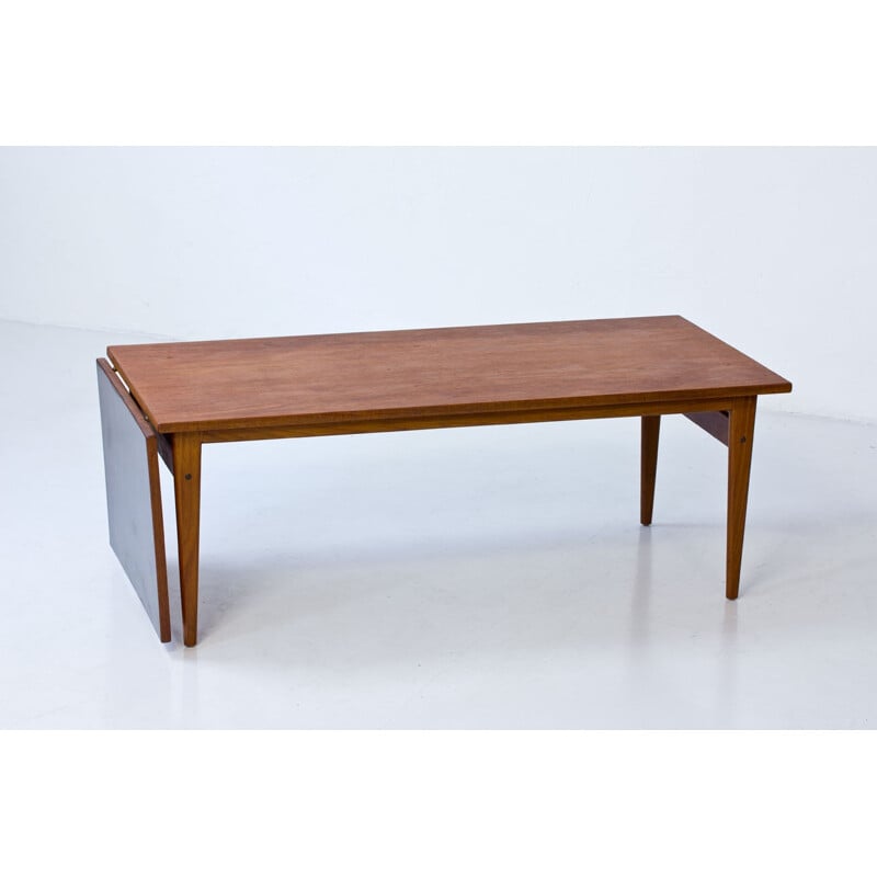 Vintage PJ56B Teak Coffee Table by Grete Jalk for P. Jeppesen - 1960s