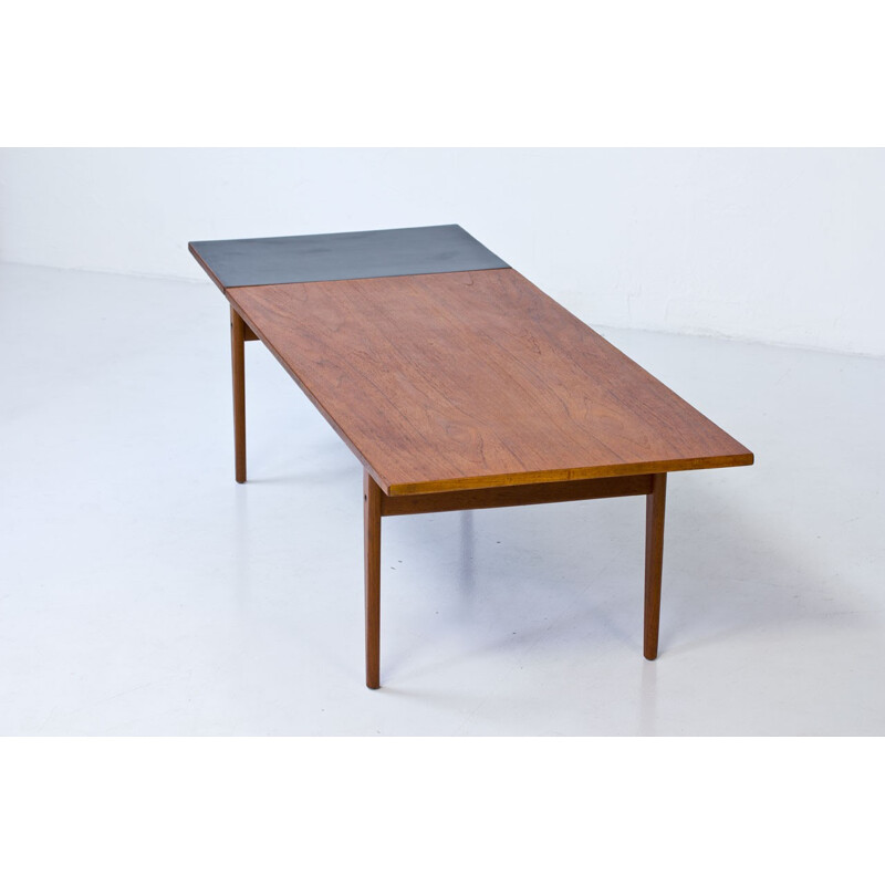 Table Basse PJ56B vintage en Teck par Grete Jalk pour P. Jeppesen - 1960