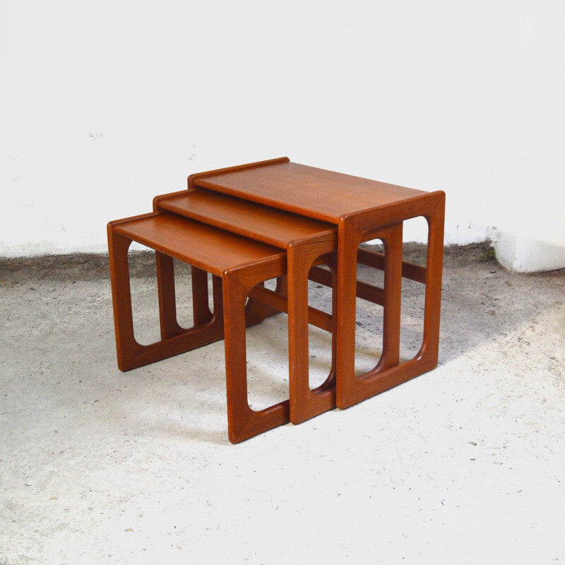 Vintage G-Plan Teak Nesting Tables - 1960s