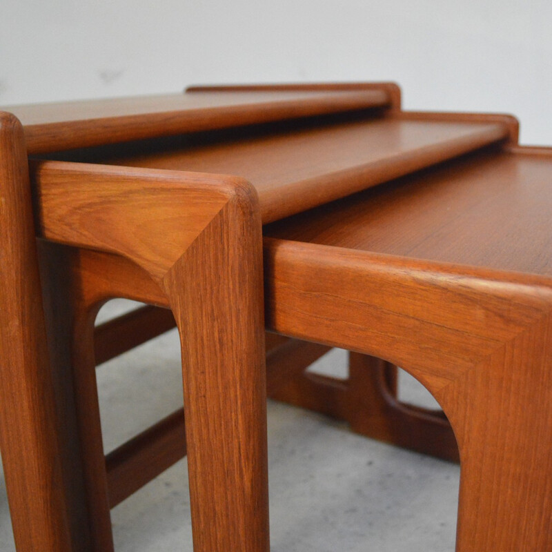 Vintage G-Plan Teak Nesting Tables - 1960s