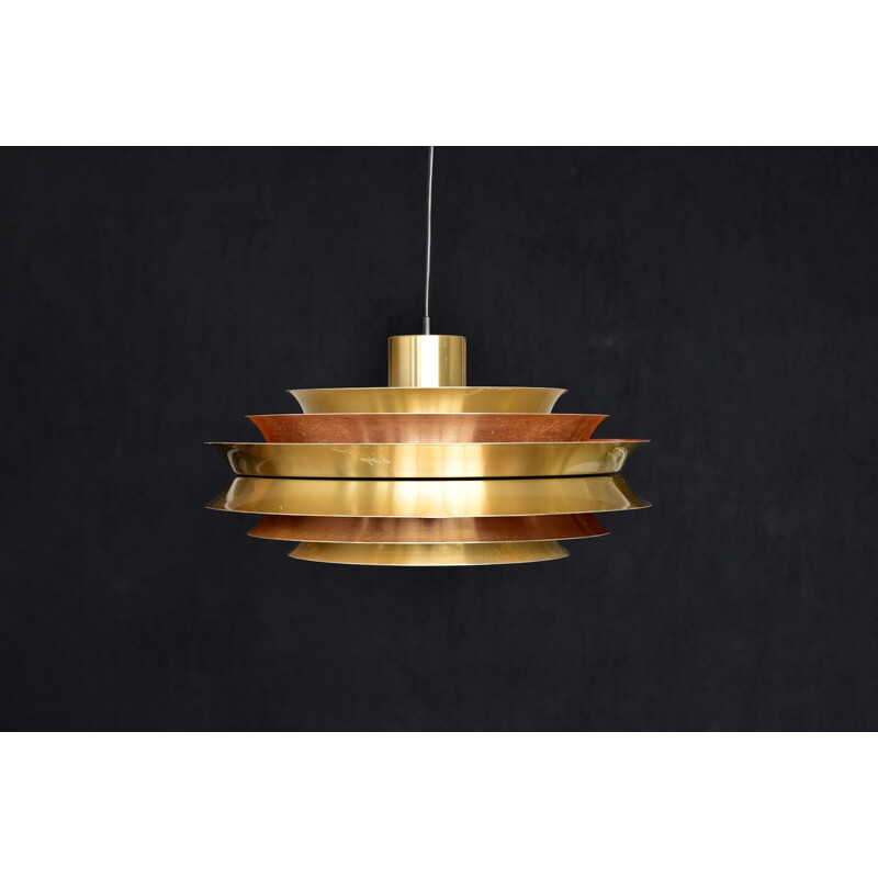 Vintage swedish pendant light by Carl Thore - 1960s