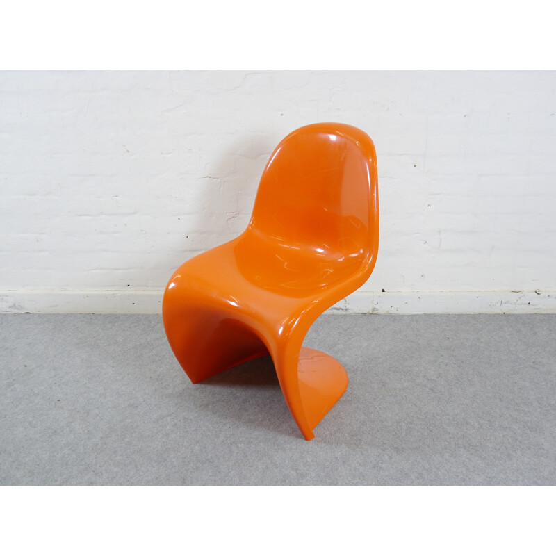 Chaise Panton orange, Verner PANTON - 1970