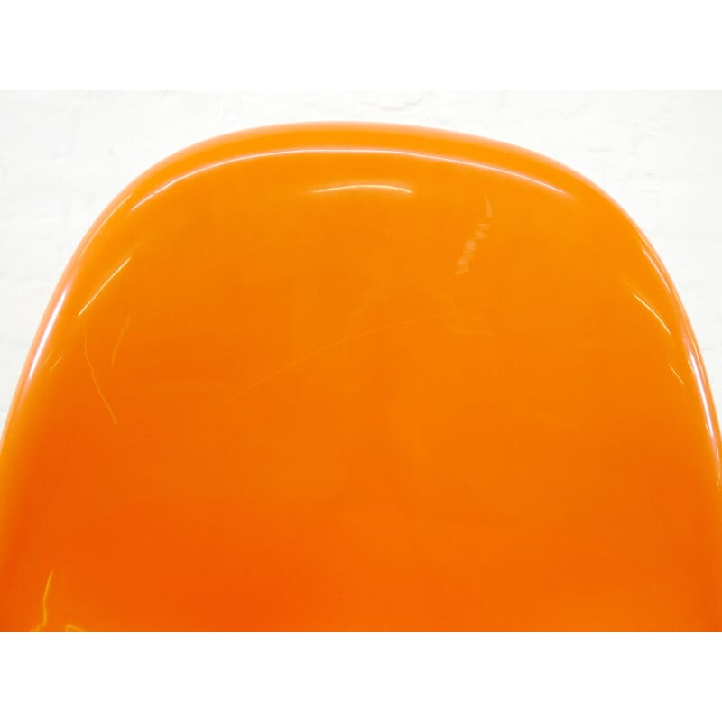 Orange Panton Chair, Verner PANTON - 1970s