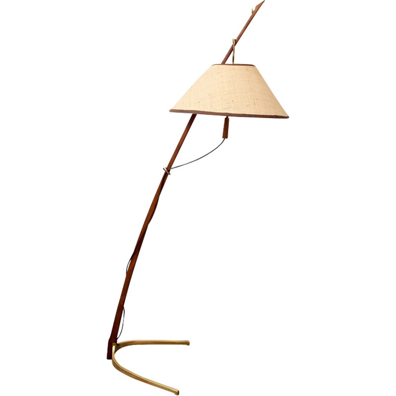 Vintage Floor lamp by J.T. Kalmar  Dornstab - 1950s