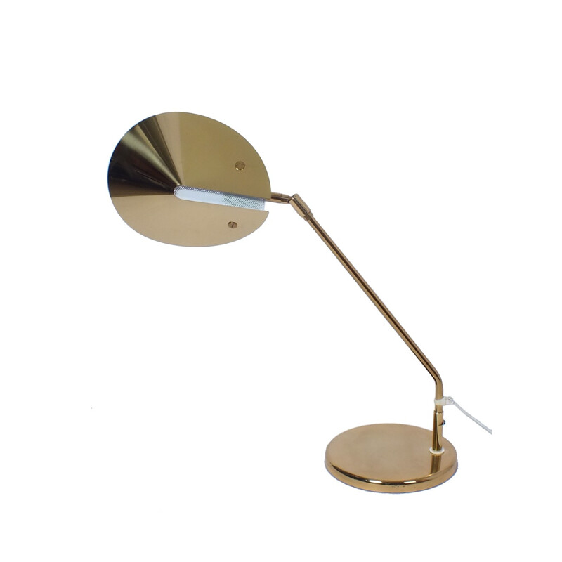 Scandinavian vintage table lamp in Brass - 1980s