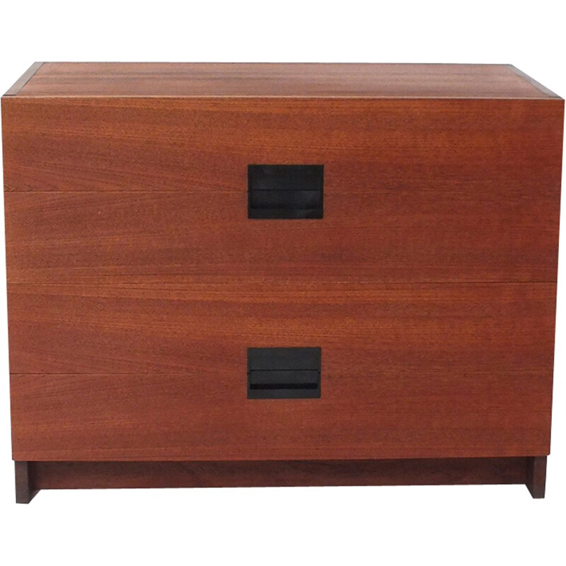 Vintage teak chest of drawers by Pastoe - 1960s