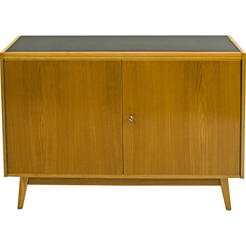 Buffet vintage en opaxit et bois par Lišovský Nábytek - 1960