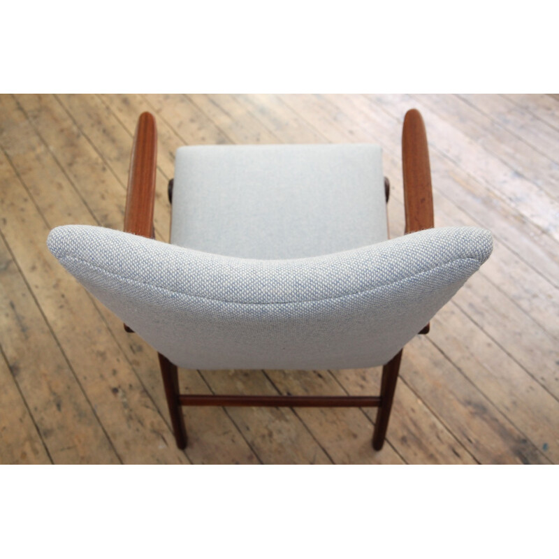 Vintage grey dutch Armchair by De Ster Gelderland - 1960s