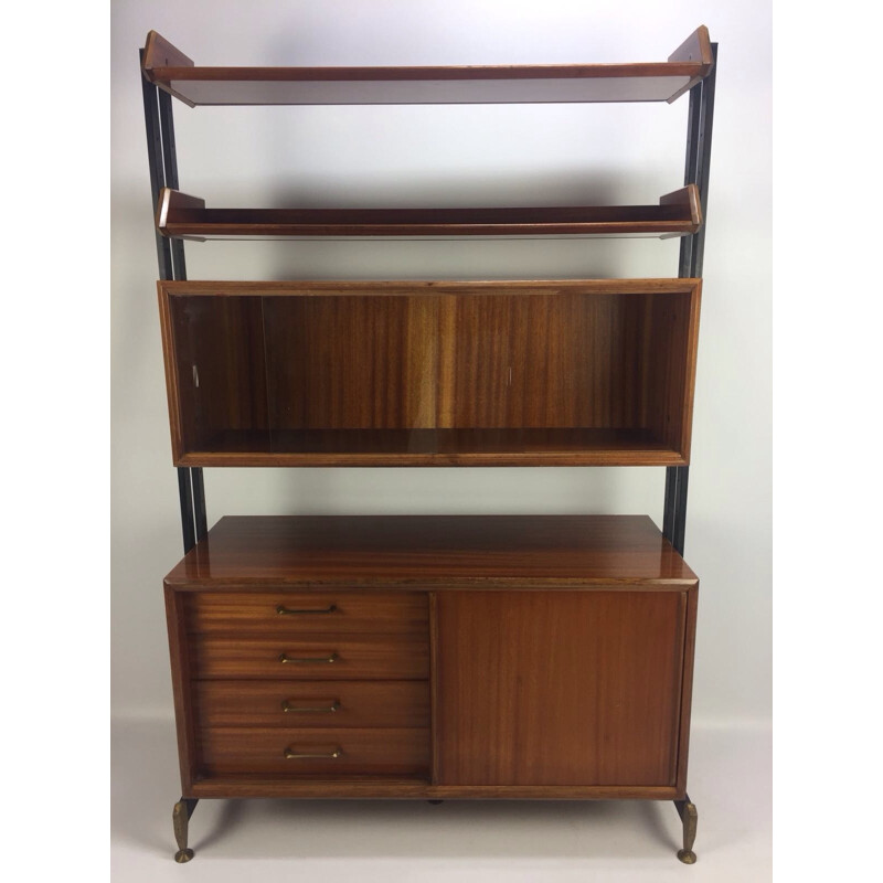 Vintage Italian freestanding Bookcase - 1950s