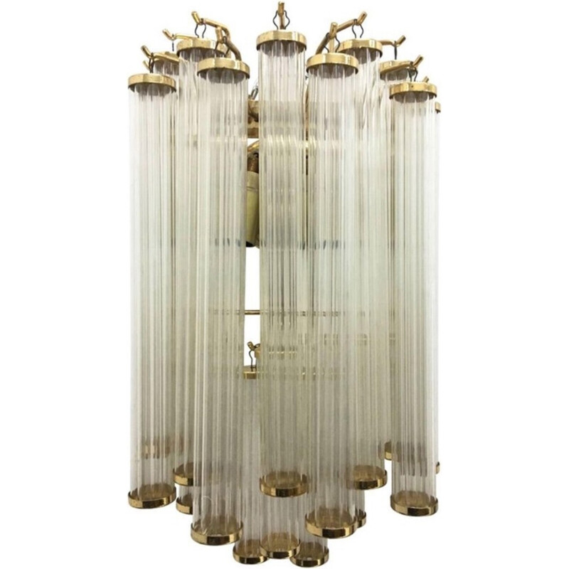 Vintage Italian Brass Wall Light by Gaetano - 1960s