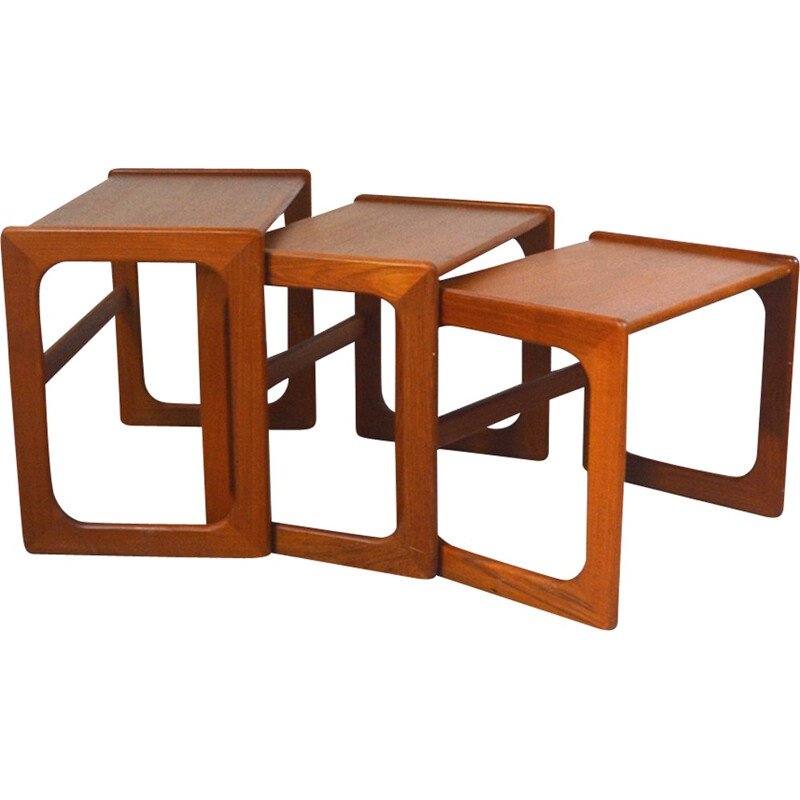 Vintage G-Plan Teak Nesting Tables - 1960s