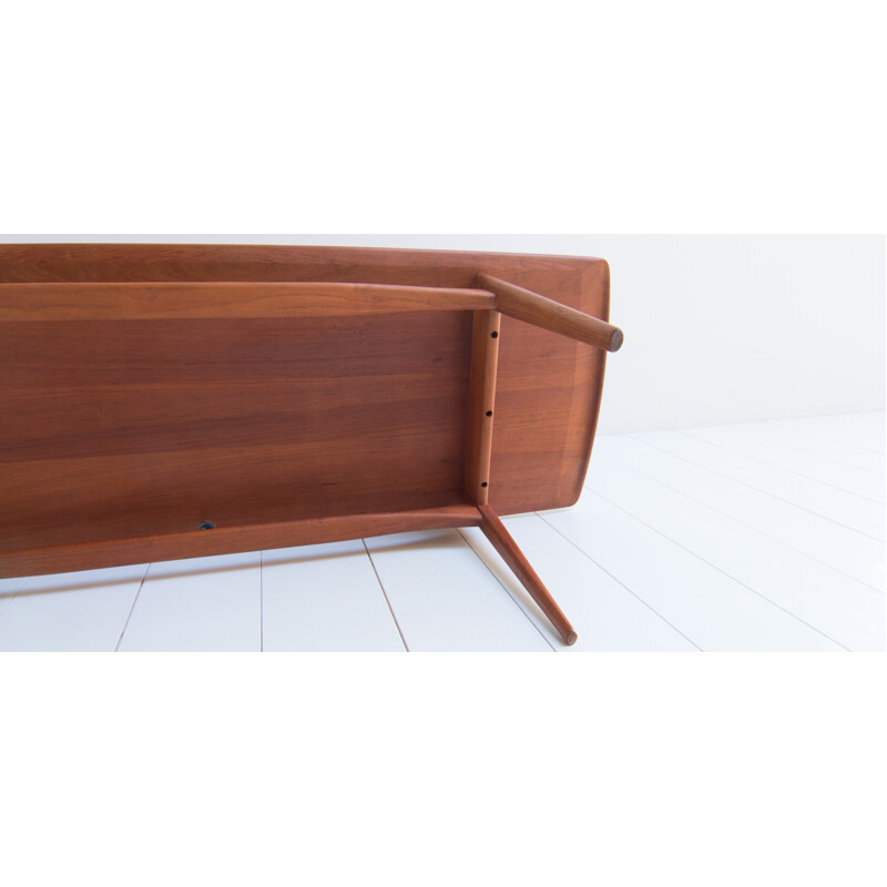 Table basse danoise en teck modèle FD503 par Tove & Edvard Kindt-Larsen - 1960