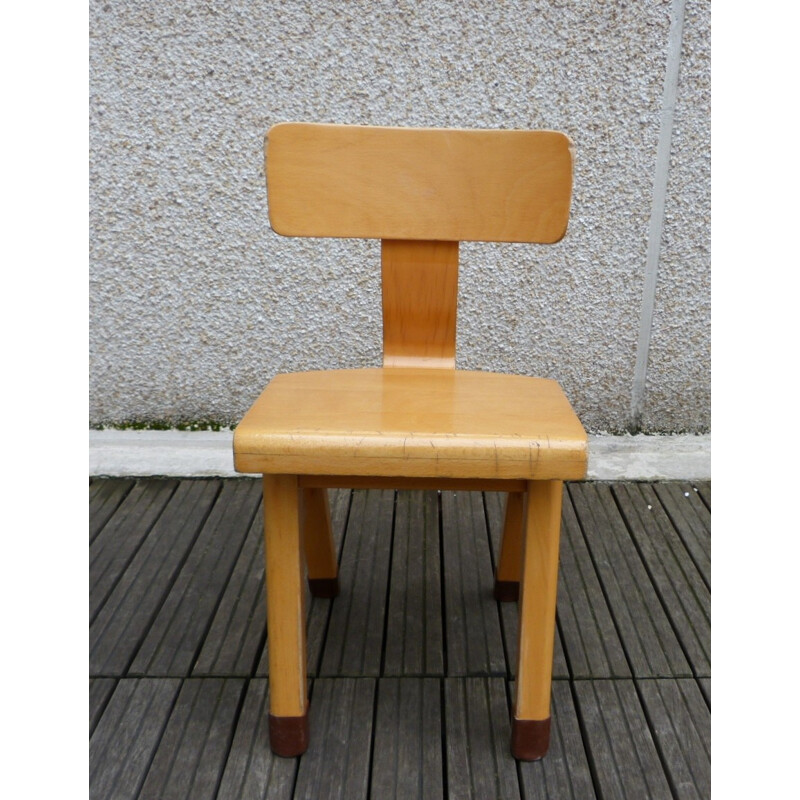 Vintage desk and children’s chair - 1960s