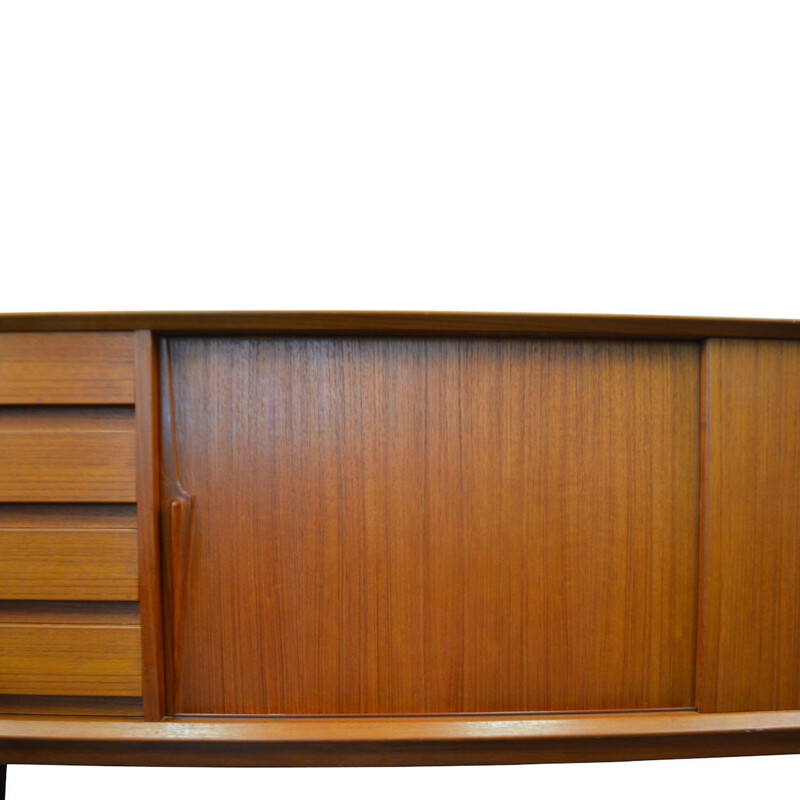 Vintage scandinavian sideboard model 18 in teak by Gunni Omann for Omann Jun Møbelfabrik - 1960s