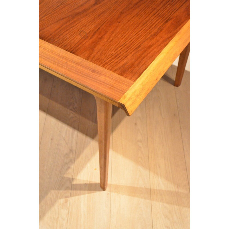 Large dinning table in wood - 1950s