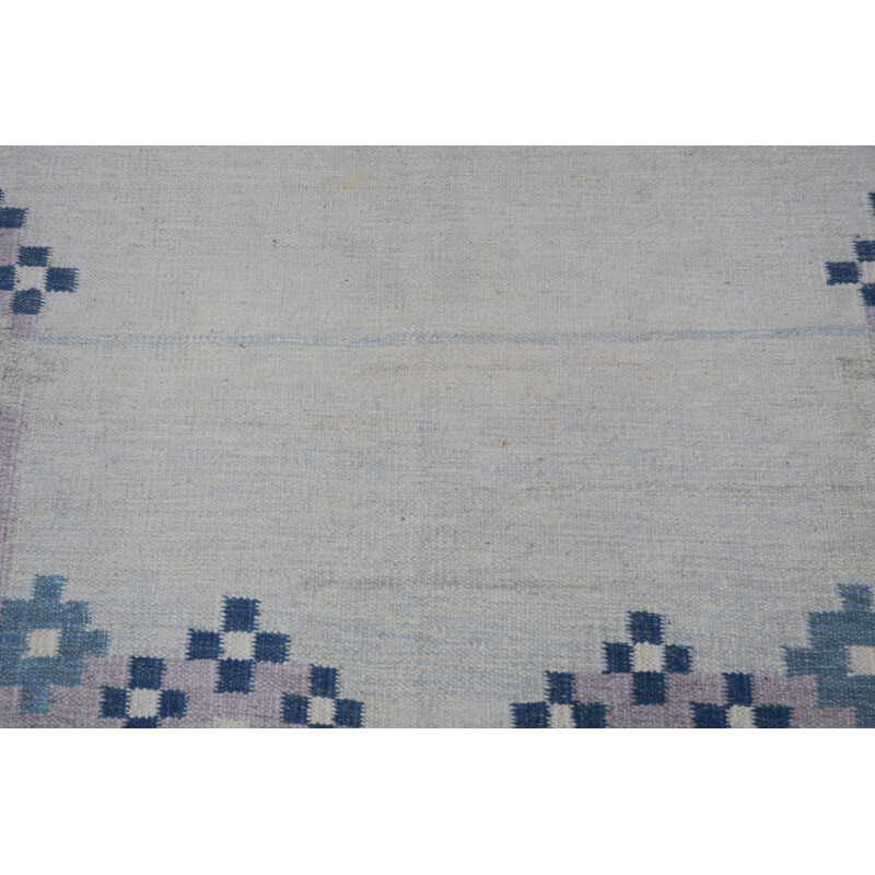 Vintage Swedish "Röllakan" Rug by Kelim - 1960s