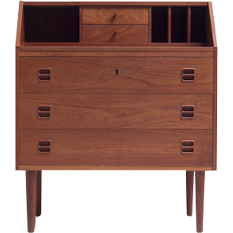 Vinage danish secretary in teak - 1960s