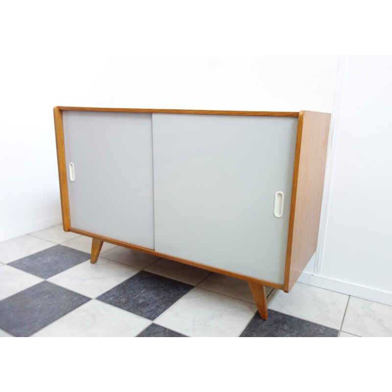 Vintage Jiri Jiroutek Grey U452 sideboard - 1960s