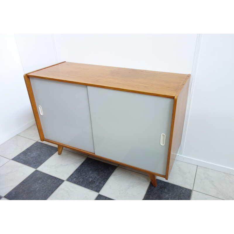 Vintage Jiri Jiroutek Grey U452 sideboard - 1960s