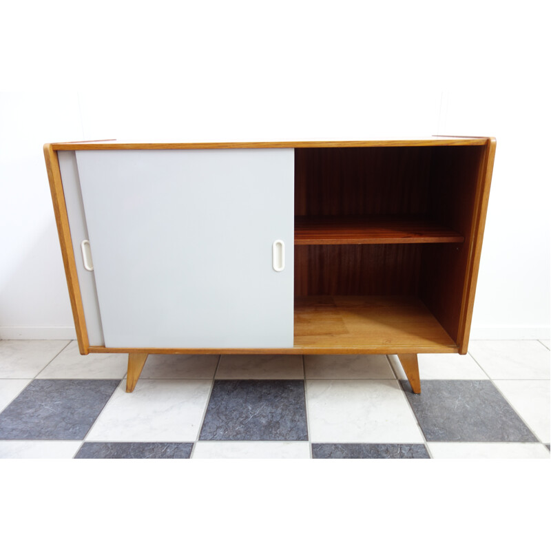 Vintage Jiri Jiroutek Grey U452 sideboard - 1960s