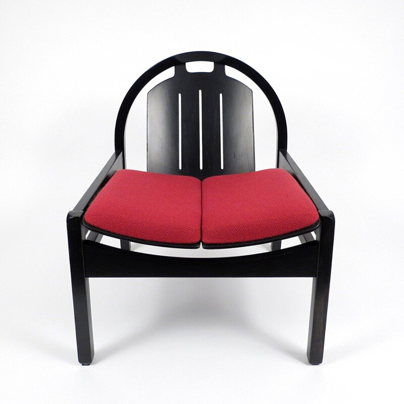 Set of 2 French lounge chairs by Baumann - 1980s